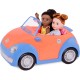 Glitter Girls GG57066Z Battat-Convertible Car for 35.6 cm (14-inch) Dolls-Toys, Clothes & Accessories for Girls 3-Year-Old & Up Glitter Girls GG57066Z Battat-Convertible Car for 35.6 cm (14-inch) Dolls-Toys, Clothes & Accessories for Girls 3-Year-Old & Up