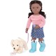 Our Generation Pet Play Outfit with Dog Leash for 18" Dolls - Playful Pickup Our Generation Pet Play Outfit with Dog Leash for 18" Dolls - Playful Pickup