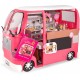 Our Generation Pink Grill to Go Food Truck with Accessories for 18" Dolls