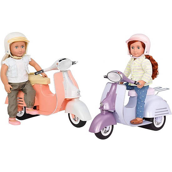 Our generation scooter (purple & blue) doll 18 inch