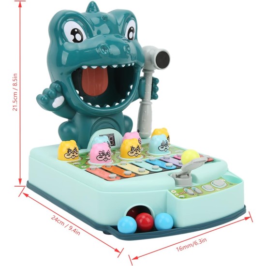 VGEBY Hammer Pounding Toy, with Sound Effect, Multi-Functional, Hammer Game, Toy, for Boys and Girls, Early Learning Education, Durable, Long Time Use VGEBY Hammer Pounding Toy, with Sound Effect, Multi-Functional, Hammer Game, Toy, for Boys and Girls, Early Learning Education, Durable, Long Time Use