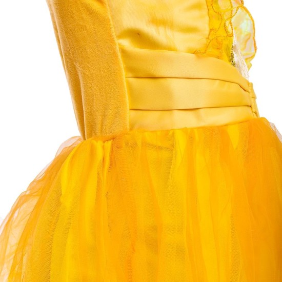 Maayergy Fancy Costumesة NO:EL-2 K-206 Belle Princess For Endless Hours Of Entertainment - Multi Colour Maayergy Fancy Costumesة NO:EL-2 K-206 Belle Princess For Endless Hours Of Entertainment - Multi Colour