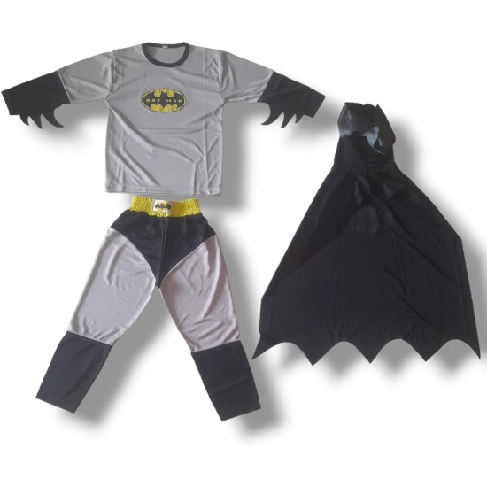 Super Hero Kids Costume Set, Grey Set, 3 Pieces, High Quality Costume, Costume Great Gift for Boys for All Occasions Super Hero Kids Costume Set, Grey Set, 3 Pieces, High Quality Costume, Costume Great Gift for Boys for All Occasions