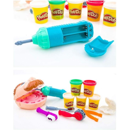 Doctor Drill N Fill Dr Dentist Set Children Pretend Play Toys Set Multi Color Doctor Drill N Fill Dr Dentist Set Children Pretend Play Toys Set Multi Color