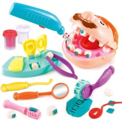 Generic Doctor Set Mud Light Plastissin Simulation Toys Toys Home Pretend Dentist DIY Educational Clay Dental Mold #30