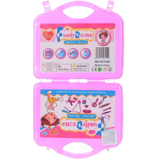 Generic Family Doctor Equipments Box Multi Color For Girls Generic Family Doctor Equipments Box Multi Color For Girls