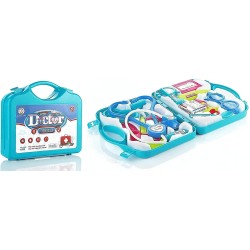 Grofler Doctor Play Set with Foldable Suitcase, Doctor Set Toy Game Kit, Compact Medical Accessories Toy Set Pretend Play Sets, Doctor Kit Toy for Kids. (Multicolor)