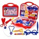 Grofler Doctor Play Set with Foldable Suitcase, Doctor Set Toy Game Kit, Compact Medical Accessories Toy Set Pretend Play Sets, Doctor Kit Toy for Kids. (Multicolor)