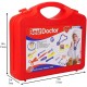 Grofler Doctor Play Set with Foldable Suitcase, Doctor Set Toy Game Kit, Compact Medical Accessories Toy Set Pretend Play Sets, Doctor Kit Toy for Kids. (Multicolor)