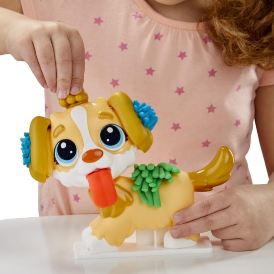 Play-Doh Care 'n Carry Vet Playset for Kids 3 Years and Up with Toy Dog, Storage, 10 Tools, and 5 Modeling Compound Colors, Non-Toxic Play-Doh Care 'n Carry Vet Playset for Kids 3 Years and Up with Toy Dog, Storage, 10 Tools, and 5 Modeling Compound Colors, Non-Toxic