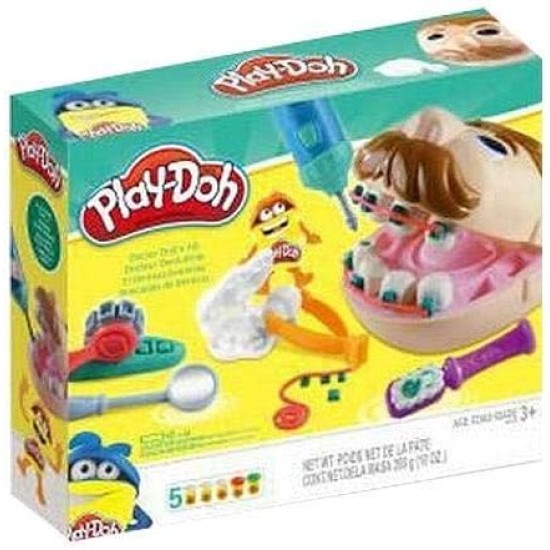 Play-Doh Doctor Drill N Fill Dr Dentist Set Children Pretend Play Toys Set Multi Color Play-Doh Doctor Drill N Fill Dr Dentist Set Children Pretend Play Toys Set Multi Color