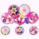 CCJW Kid Makeup Box Set Toys Lollipop Dressing Cosmetics Girls Toy Plastic Safety Beauty Pretend Play Makeup Girl Game Gift kshu
