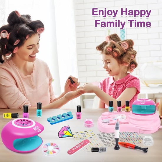 Combaybe Kids Nail Polish Set for Girls - Girls Toys 8-10 - Nail Kit for Girls Ages 7-12 with Non toxic Nail Polish Kids Nail kit Girl Stuff for Spa Manicures, Idea Birthday Gift for Girls 8 9 10 12 Combaybe Kids Nail Polish Set for Girls - Girls Toys 8-10 - Nail Kit for Girls Ages 7-12 with Non toxic Nail Polish Kids Nail kit Girl Stuff for Spa Manicures, Idea Birthday Gift for Girls 8 9 10 12