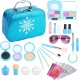 Cozybuy Pretend Kids Makeup Kit for Girls, Princess Toy for Kids Toddler Play Dress Up Toys, Makeup Set for Toddler Toys for 3-12 Years Old Girls Kids Toddler Birthday Gift for Girls Makeup Toys Cozybuy Pretend Kids Makeup Kit for Girls, Princess Toy for Kids Toddler Play Dress Up Toys, Makeup Set for Toddler Toys for 3-12 Years Old Girls Kids Toddler Birthday Gift for Girls Makeup Toys