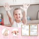 Dreamon Real Makeup Set for Kids, Washable Children Play Make Up Toys Nail Varnish Kit Non Toxic with Suitcase, Girl Gifts Age 3 4 5
