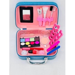 Fantastic-Kids-Toys Kids Pretend Makeup Kit - 1 Piece Little Girl Toys for Play Makeup, Washable Kids Makeup Kit with Glitter Cosmetic Case, Includes All Your Princess Play and Dress Up Needs