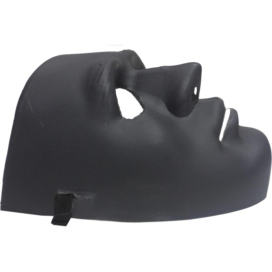 Generic Plastic Halloween Face Mask For Kids - Black Generic Plastic Halloween Face Mask For Kids - Black