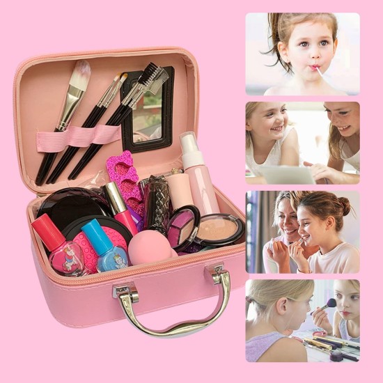 Jodimitty Children's Make-Up Washable Set, Girls' Make-Up Set, Make-Up Cosmetic Set with Cosmetic Bag for Role Play, Over 3 Years Make-Up Set for Birthday Gift (Unicorn) Jodimitty Children's Make-Up Washable Set, Girls' Make-Up Set, Make-Up Cosmetic Set with Cosmetic Bag for Role Play, Over 3 Years Make-Up Set for Birthday Gift (Unicorn)