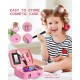 Kids Makeup Kit Girl Toys - Kids Makeup Kit Toys for Girls Unicorns Washable Make Up Little Girls, Child Real Makeup Set, Non Toxic Toddlers Cosmetic Kits, Age 3-12 Year Old Children Gift 28PCS