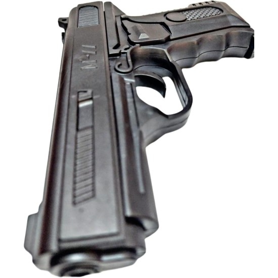 M-11 Pistol Original Toy Gun With 12 Beads, Gift for Boys and Girls Kids, Guns & Darts,(Black)