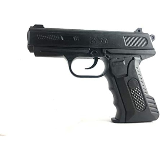 M-11 Pistol Original Toy Gun With 12 Beads, Gift for Boys and Girls Kids, Guns & Darts,(Black)