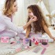 MJARTORIA Children's Make-Up Washable Set, Children's Make-Up Set, Make-Up Set with Cosmetic Bag for Role Play, Over 3 Years Make-Up Set for Birthday Gift