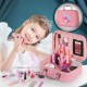 MJARTORIA Children's Make-Up Washable Set, Children's Make-Up Set, Make-Up Set with Cosmetic Bag for Role Play, Over 3 Years Make-Up Set for Birthday Gift