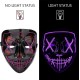 NeoGenius LED Light Up Mask for Halloween, Neon, and Bachelor Party Decoration NeoGenius LED Light Up Mask for Halloween, Neon, and Bachelor Party Decoration