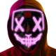 NeoGenius LED Light Up Mask for Halloween, Neon, and Bachelor Party Decoration NeoGenius LED Light Up Mask for Halloween, Neon, and Bachelor Party Decoration