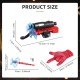 Obidodi Launcher Wrist Toys Set, Spider Toy Launcher Gloves Kids with 6 Bullets, Spider Web Shooter, Hero Launcher Wrist Toy Great for Kids Boys Costume Cosplay Gift (1 Pcs)