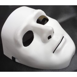 Other The halloween mask is white