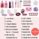 Party With Emma Kids Makeup Kit For Girl Real Washable Makeup Kit For Little Girls Over 8 Year Old Girls Makeup Set With Cute Princess Cosmetic Purse Girls Pretend Play Toy Toys (Mermaid Box) Party With Emma Kids Makeup Kit For Girl Real Washable Makeup Kit For Little Girls Over 8 Year Old Girls Makeup Set With Cute Princess Cosmetic Purse Girls Pretend Play Toy Toys (Mermaid Box)