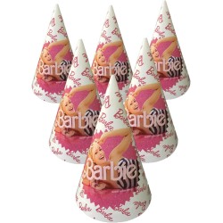 party happy birthday print hat barbie