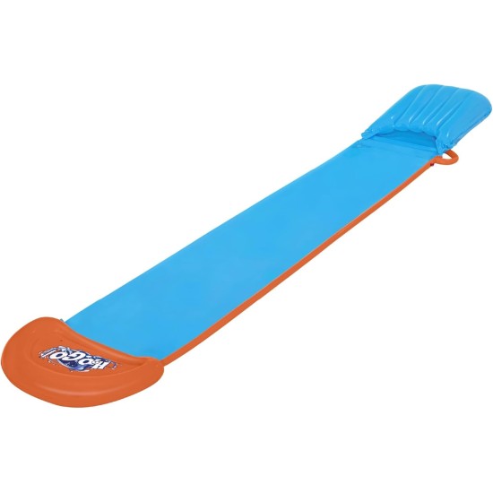 Bestway h2ogo tsunami splash ramp single slide, 16ft inflatable water slide for garden, slip and slide water slide for kids with built in sprinklers Bestway h2ogo tsunami splash ramp single slide, 16ft inflatable water slide for garden, slip and slide water slide for kids with built in sprinklers