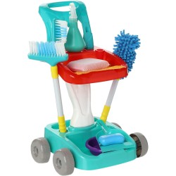 Generic Kids toddler pretend play housekeeping cart cleaning toy set for kids and toddler-multi size