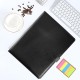JTOOYS Clipboard Folder DIN A4, Multifunctional Business Leather Document Clip Board with Magnetic Closure Cover for Work Writing Conference Folder with A4 Paper Sticky Arrow Tabs & Pen, Black