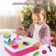 Kids Kitchen Play Sink Toy Set with Cutlery Scrubbing Accessories and Fruit Vegetable Cutting Toys, Automatic Water Circulation Large Storage Box, Christmas Birthday Gift for Kids Boys and Girls Kids Kitchen Play Sink Toy Set with Cutlery Scrubbing Accessories and Fruit Vegetable Cutting Toys, Automatic Water Circulation Large Storage Box, Christmas Birthday Gift for Kids Boys and Girls