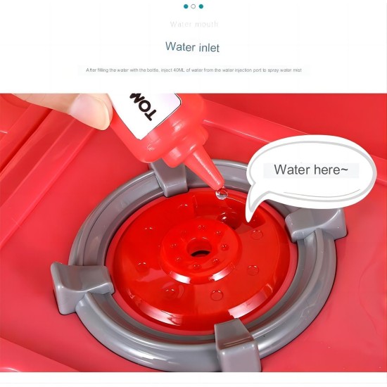 Lenosed Kids Play Kitchen, Simulation Toy Spray Water Tableware Kids Kitchen Toys, 42Pcs Cooking Set Fruit Vegetable Tea Playset Toy For Kids Early Age Development Educational Pretend Player Lenosed Kids Play Kitchen, Simulation Toy Spray Water Tableware Kids Kitchen Toys, 42Pcs Cooking Set Fruit Vegetable Tea Playset Toy For Kids Early Age Development Educational Pretend Player