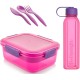 M-Design Lunch Set - 1.1L Box, 500ml Water Bottle & 3pc. Cutlery Black 75089 M-Design Lunch Set - 1.1L Box, 500ml Water Bottle & 3pc. Cutlery Black 75089