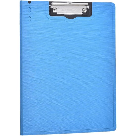 Sema Plastic Vertical Clipboard with Cover Size 23,5 * 31,5cm - Blue Sema Plastic Vertical Clipboard with Cover Size 23,5 * 31,5cm - Blue