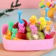 Set of 10pcs Cute Animals Food Picks Fruit Picks Mini Cartoon Kids Toothpick Food Forks for Fruit Dessert Snacks Set of 10pcs Cute Animals Food Picks Fruit Picks Mini Cartoon Kids Toothpick Food Forks for Fruit Dessert Snacks