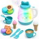 Tea Party Set for Little Girls,Pretend Play Princess Tea Time Toy with Singing Spray Teapot,Elegant Kids Kitchen Pretend Play,for Toddlers 3 Years and up,for Kids' Tea Party,Family Trip,Girl Gifts Tea Party Set for Little Girls,Pretend Play Princess Tea Time Toy with Singing Spray Teapot,Elegant Kids Kitchen Pretend Play,for Toddlers 3 Years and up,for Kids' Tea Party,Family Trip,Girl Gifts