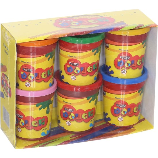WOW PLAY 6 CAN DOUGH SET WOW PLAY 6 CAN DOUGH SET