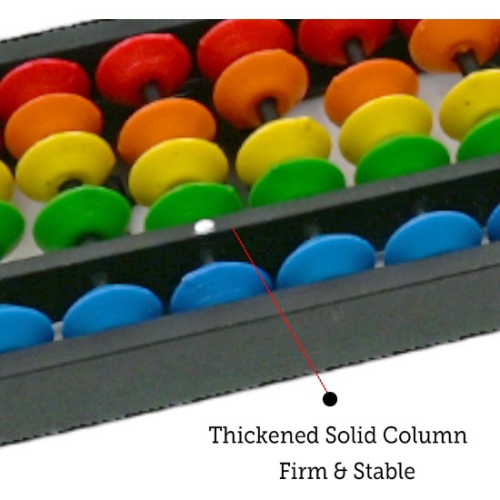 Educational Abacus 17 Rod Abacus Tool for Kids to Enhance Their Counting Skills and Mathematics Multicolor (17 Rod Multi Colour) Educational Abacus 17 Rod Abacus Tool for Kids to Enhance Their Counting Skills and Mathematics Multicolor (17 Rod Multi Colour)