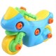 Meccano Disassembly And Assembly Cartoon Motorcycle Toy for Kids Meccano Disassembly And Assembly Cartoon Motorcycle Toy for Kids