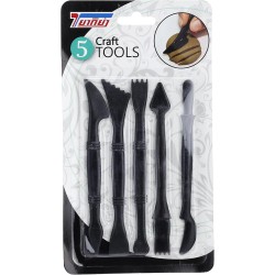 Pack of 5 Clay Modelling Tools