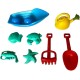 Sea Boat Toy with Assorted Tools Set, Summer Toys (Multicolor)