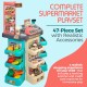 MEDca Kids Play Supermarket Set with Scanner - Pretend Play Grocery Shop Set - 47 Piece Complete Playset with Cash Register Credit Card Machine Scanner Shop Trolley and Food Gift for Boys and Girls MEDca Kids Play Supermarket Set with Scanner - Pretend Play Grocery Shop Set - 47 Piece Complete Playset with Cash Register Credit Card Machine Scanner Shop Trolley and Food Gift for Boys and Girls