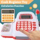 TOEY PLAY 39PCS Children's Cash Register Toy with Scanner, Microphone, Real Calculator, Sound and Light, Food Toys, Supermarket, Merchant Games Gifts for Children 3+ Years TOEY PLAY 39PCS Children's Cash Register Toy with Scanner, Microphone, Real Calculator, Sound and Light, Food Toys, Supermarket, Merchant Games Gifts for Children 3+ Years