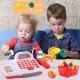 TOEY PLAY 39PCS Children's Cash Register Toy with Scanner, Microphone, Real Calculator, Sound and Light, Food Toys, Supermarket, Merchant Games Gifts for Children 3+ Years TOEY PLAY 39PCS Children's Cash Register Toy with Scanner, Microphone, Real Calculator, Sound and Light, Food Toys, Supermarket, Merchant Games Gifts for Children 3+ Years